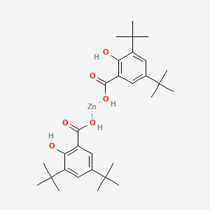 3,5-Ditert-butyl-2-hydroxybenzoic acid;ZINC