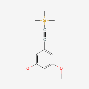 1-[(Trimethylsilyl)ethynyl]-3,5-dimethoxybenzene