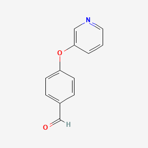 molecular formula C12H9NO2 B1587831 4-(Pyridin-3-yloxy)benzaldehyde CAS No. 87626-41-3
