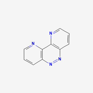 molecular formula C10H6N4 B1587834 4,5,9,10-Tetraazaphenanthrene CAS No. 653-05-4