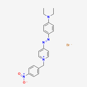 4-(4-Diethylaminophenylazo)-1-(4-nitrobenzyl)pyridinium bromide