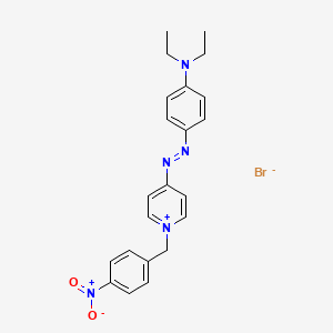 1-(4-Nitrobenzyl)-4-(4-diethylaminophenylazo)pyridinium Bromide