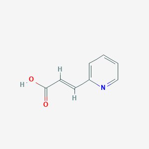 molecular formula C8H7NO2 B1587845 3-(2-吡啶基)丙烯酸 CAS No. 7340-22-9