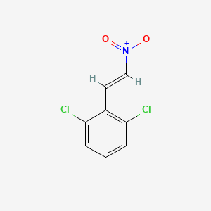 molecular formula C8H5Cl2NO2 B1587851 1,3-二氯-2-[(E)-2-硝基乙烯基]苯 CAS No. 22482-43-5