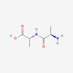 molecular formula C6H12N2O3 B1587853 D-丙氨酰-D-丙氨酸 CAS No. 923-16-0