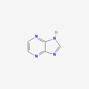 molecular formula C5H4N4 B1587860 1H-imidazo[4,5-b]pyrazine CAS No. 273-94-9