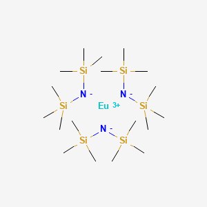 molecular formula C6H19EuNSi2 B1587863 Tris[bis(trimethylsilyl)amino] europium(III) CAS No. 35789-02-7