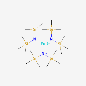 molecular formula C18H54EuN3Si6 B1587863 Tris[bis(trimethylsilyl)amino] europium(III) CAS No. 35789-02-7