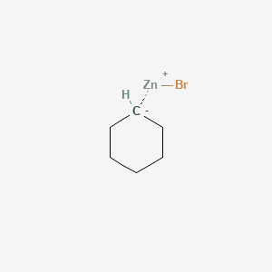 molecular formula C6H11BrZn B1587865 Cyclohexylzinc bromide CAS No. 7565-57-3