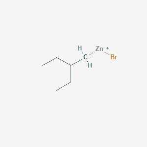 molecular formula C6H13BrZn B1587866 2-Ethylbutylzinc bromide CAS No. 312693-02-0