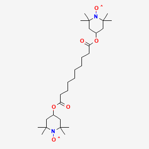 molecular formula C28H50N2O6 B1587878 Bis(2,2,6,6-tetramethyl-1-piperidinyloxy-4-yl) sebacate CAS No. 2516-92-9