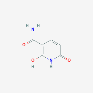 molecular formula C6H6N2O3 B1587896 2,6-Dihydroxynicotinamide CAS No. 35441-11-3