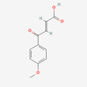 molecular formula C11H10O4 B1587907 4-(4-Methoxyphenyl)-4-oxobut-2-enoic acid CAS No. 5711-41-1