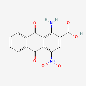 1-Amino-4-nitro-9,10-dioxo-9,10-dihydroanthracene-2-carboxylic acid