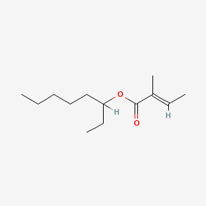 molecular formula C13H24O2 B1587912 1-Ethylhexyl tiglate CAS No. 94133-92-3