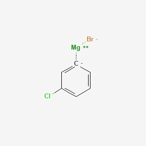 molecular formula C6H4BrClMg B1587914 3-Chlorophenylmagnesium bromide CAS No. 36229-42-2