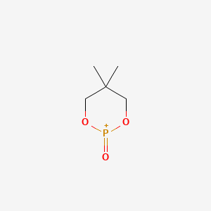molecular formula C5H10O3P+ B1587920 1,3,2-Dioxaphosphorinane, 5,5-dimethyl-, 2-oxide CAS No. 4090-60-2