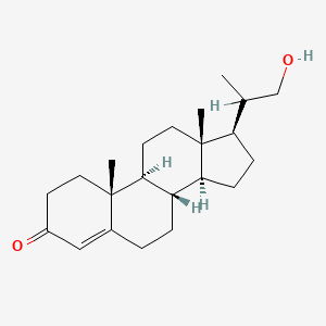 molecular formula C22H34O2 B1587934 21-Hydroxy-20-methylpregn-4-en-3-one CAS No. 60966-36-1