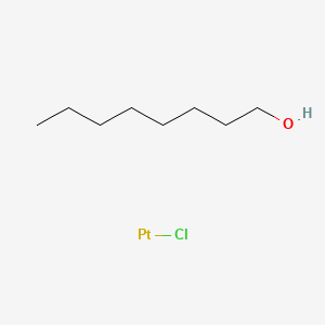 molecular formula C8H18ClOPt B1587937 chloroplatinum;octan-1-ol CAS No. 68412-56-6