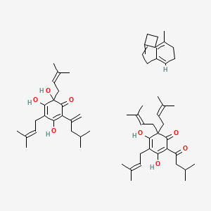 molecular formula C61H88O8 B1587939 Hops extract CAS No. 8060-28-4