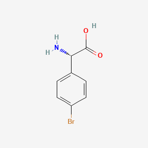 molecular formula C8H8BrNO2 B1587942 (S)-2-Amino-2-(4-bromophenyl)acetic acid CAS No. 848188-26-1