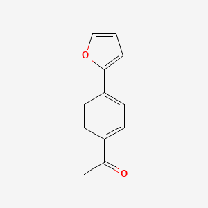 molecular formula C12H10O2 B1587954 1-[4-(2-Furyl)phenyl]ethanone CAS No. 35216-08-1