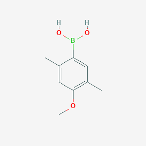 molecular formula C9H13BO3 B1587957 2,5-Dimethyl-4-methoxyphenylboronic acid CAS No. 246023-54-1