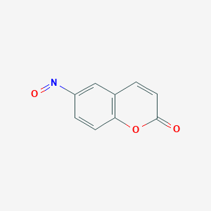B158797 6-Nitroso-1,2-benzopyrone CAS No. 130506-22-8