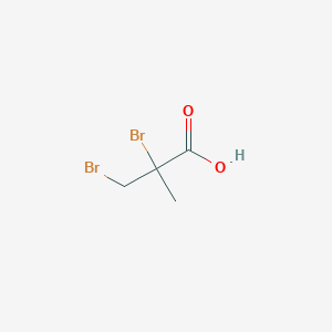 molecular formula C4H6Br2O2 B1587978 2,3-Dibromo-2-methylpropionic acid CAS No. 33673-74-4