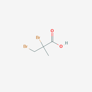 molecular formula C4H6Br2O2 B1587978 2,3-二溴-2-甲基丙酸 CAS No. 33673-74-4