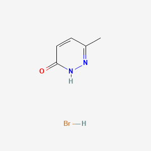 molecular formula C5H7BrN2O B1587979 6-Methylpyridazin-3(2H)-one Hydrobromide CAS No. 94248-99-4