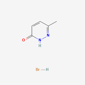 molecular formula C5H7BrN2O B1587979 6-Methylpyridazin-3(2H)-one monohydrobromide CAS No. 94248-99-4