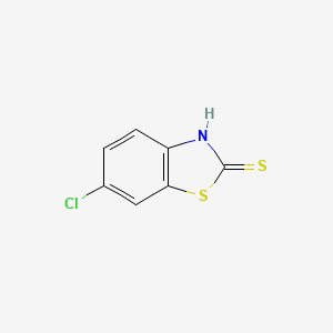 molecular formula C7H4ClNS2 B1587981 6-Chlorobenzo[d]thiazole-2-thiol CAS No. 51618-29-2