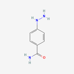 molecular formula C7H9N3O B1587986 4-Hydrazinylbenzamide CAS No. 74885-67-9
