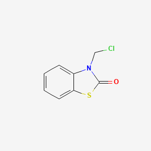molecular formula C8H6ClNOS B1587988 3-(Chloromethyl)-2(3H)-benzothiazolone CAS No. 73762-91-1