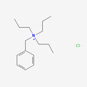 molecular formula C16H28ClN B1587993 Benzyltripropylammonium chloride CAS No. 5197-87-5
