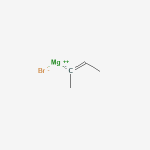 molecular formula C4H7BrMg B1587994 1-Methyl-1-propenylmagnesium bromide CAS No. 85676-85-3