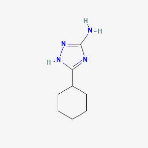 3-cyclohexyl-1H-1,2,4-triazol-5-amine
