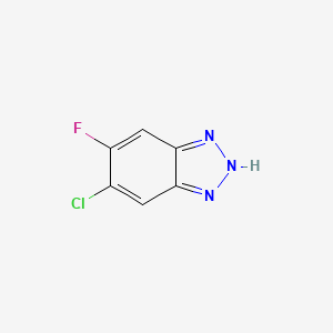 molecular formula C6H3ClFN3 B1588024 6-Chloro-5-Fluorobenzotriazole CAS No. 99803-85-7