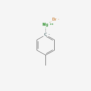 B1588026 Magnesium, bromo(4-methylphenyl)- CAS No. 4294-57-9