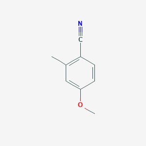 molecular formula C9H9NO B1588036 4-Methoxy-2-methylbenzonitrile CAS No. 21883-13-6