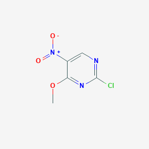 molecular formula C5H4ClN3O3 B1588037 2-Chloro-4-methoxy-5-nitropyrimidine CAS No. 282102-07-2