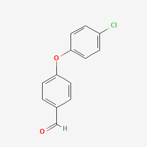 molecular formula C13H9ClO2 B1588038 4-(4-Chlorophenoxy)benzaldehyde CAS No. 61343-99-5