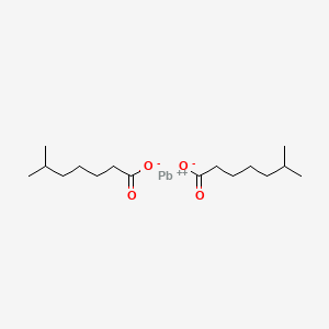 molecular formula C16H30O4P B1588048 Lead(II) isooctanoate CAS No. 64504-12-7