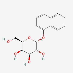 molecular formula C16H18O6 B1588049 1-Naphthyl alpha-D-galactopyranoside CAS No. 65174-63-2