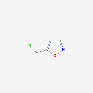 molecular formula C4H4ClNO B1588054 5-(Chloromethyl)isoxazole CAS No. 57777-33-0
