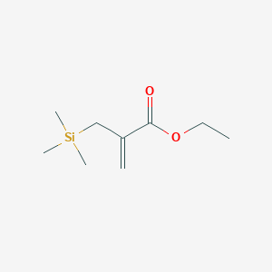 molecular formula C9H18O2Si B1588060 Ethyl 2-(trimethylsilylmethyl)acrylate CAS No. 74976-84-4