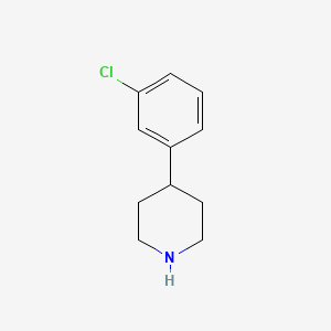 molecular formula C11H14ClN B1588062 4-(3-Chlorophenyl)piperidine CAS No. 99329-53-0
