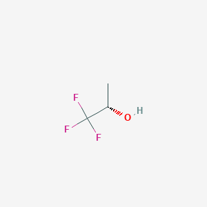 molecular formula C3H5F3O B1588066 (S)-1,1,1-Trifluoro-2-propanol CAS No. 3539-97-7