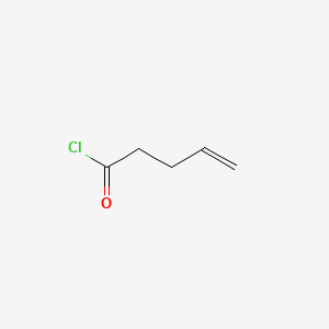 molecular formula C5H7ClO B1588072 4-Pentenoyl chloride CAS No. 39716-58-0
